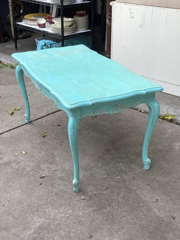 Painted coffee table