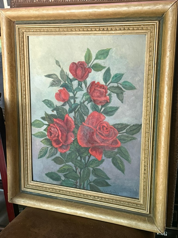 Painting of roses