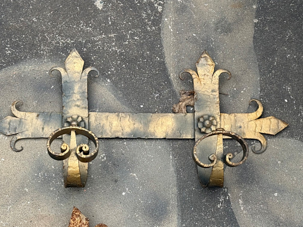 French arts and crafts coat rack, Image 1.