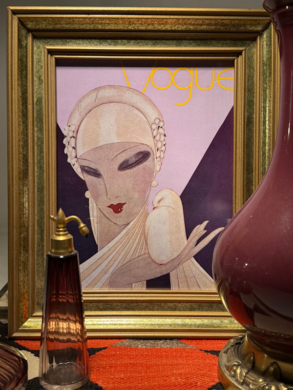 Vogue cover art lithograph