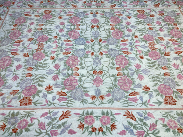 Hand made Aubusson rug