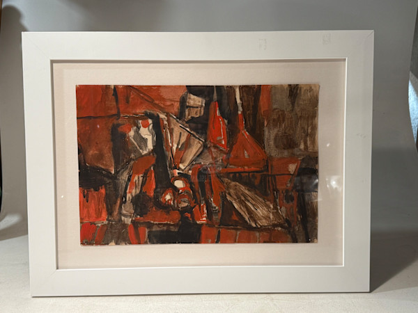 Original painting on paper  by Orval Dillingham