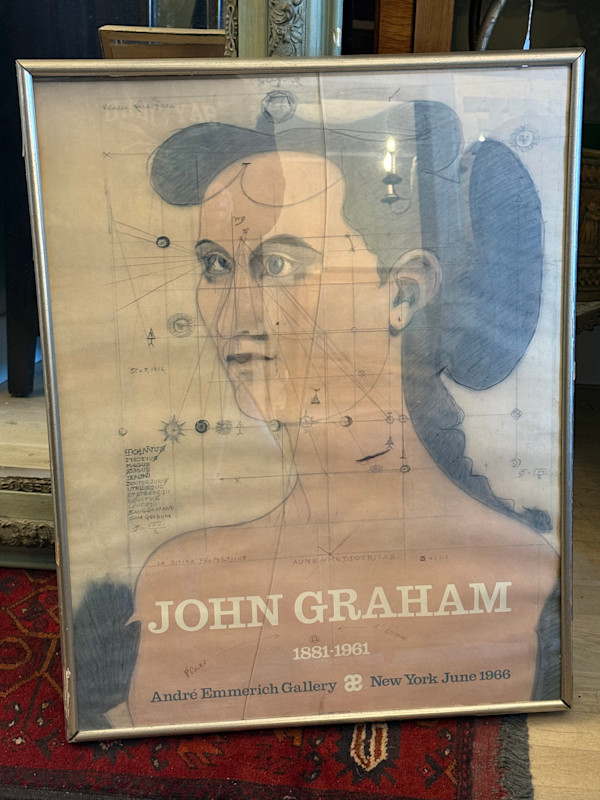 Framed John Graham gallery poster print, Image 2.