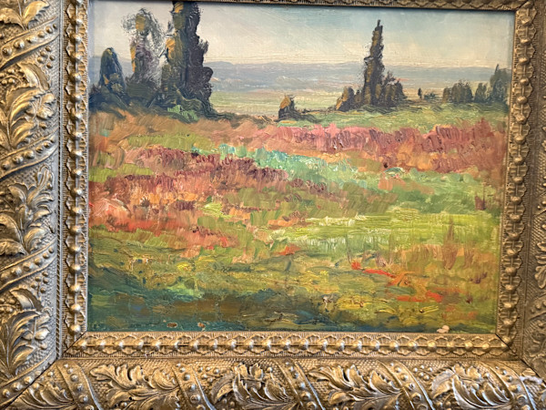 Carl G. T. Olson original painting on board landscape  #138, Image 2.