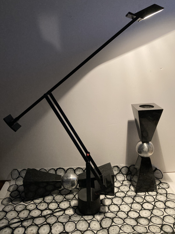 Vintage Tizio Artemide crane lamp