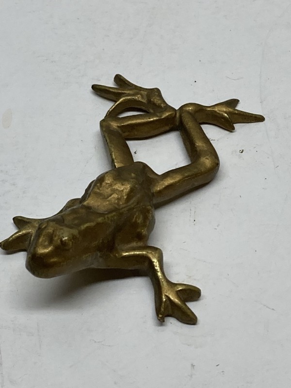Brass frog