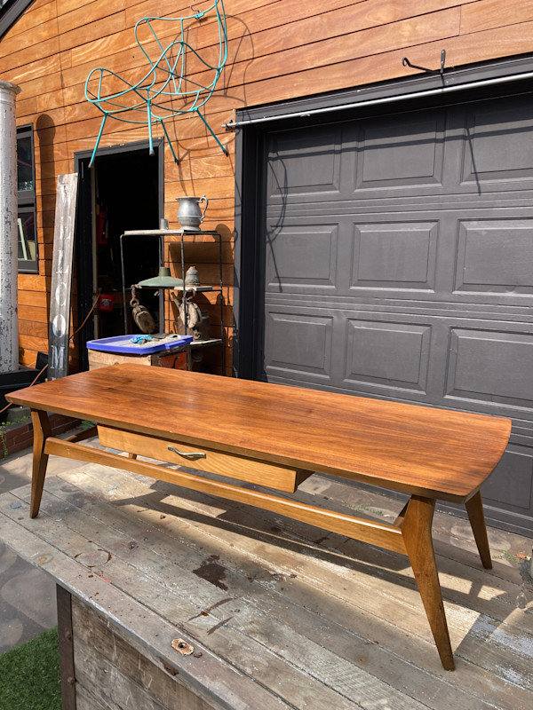 mid century modern coffee table