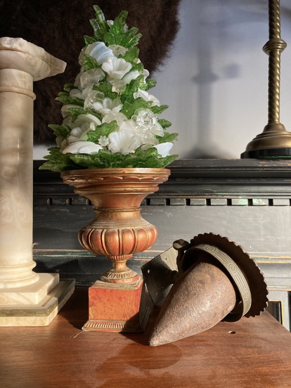 Venetian Murano art glass bouquet