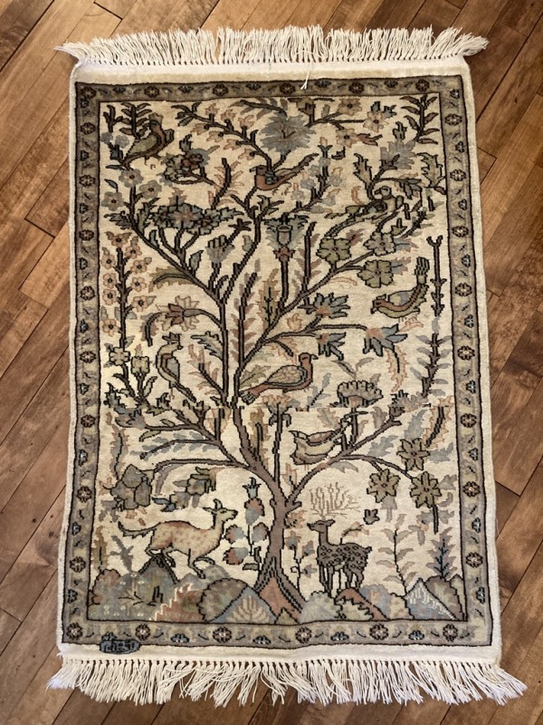 Tree of Life wool hand made rug