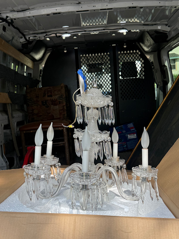 Crystal chandelier