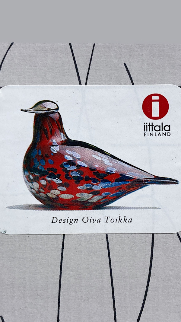 Ittala Ruby bird