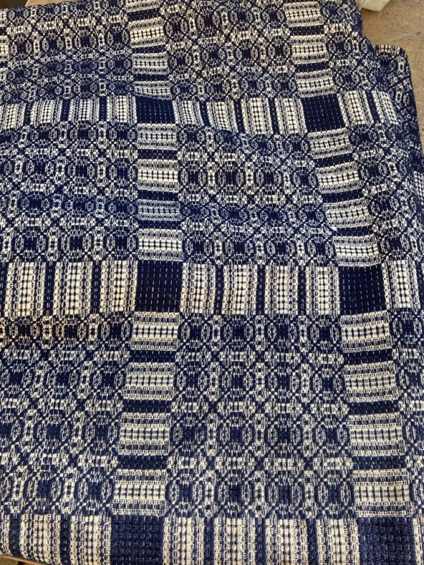 early 19th century coverlet