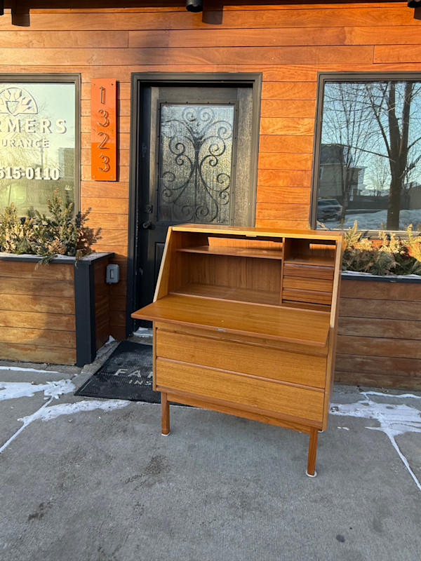 Danish teak desk