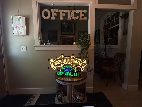 Sierra Nevada beer neon light