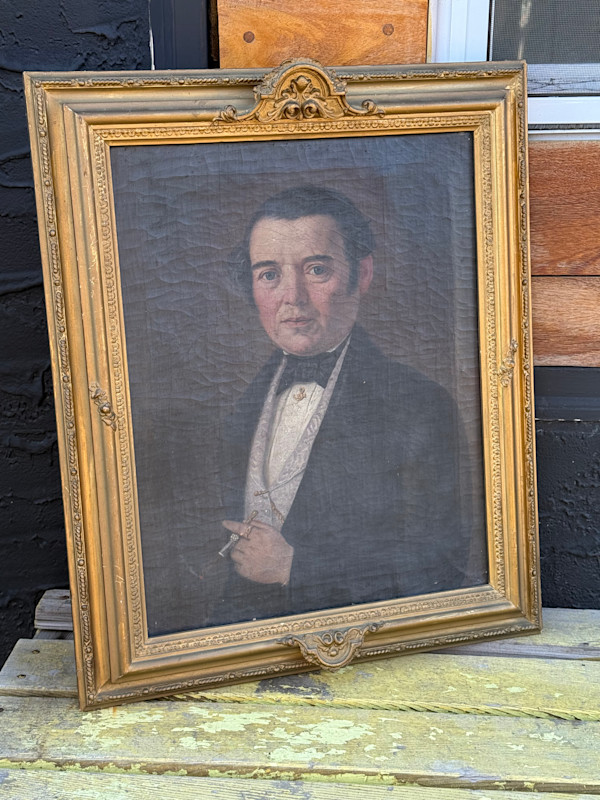 Pair of 19th century oil paintings, Image 3.