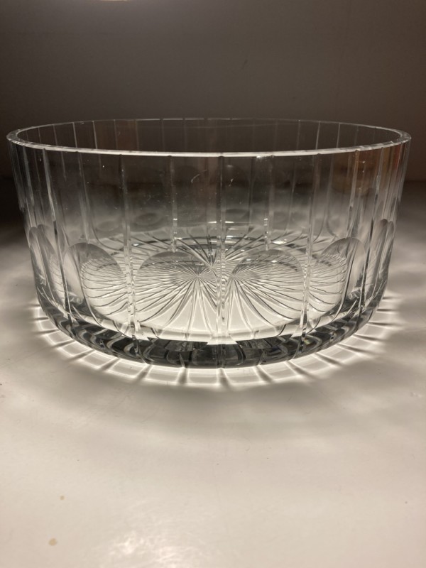 Modern Cut glass bowl