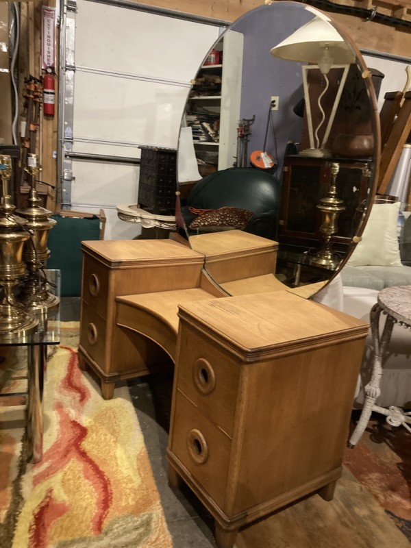 mid century modern vanity