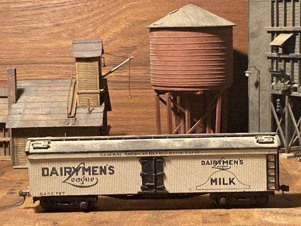 Dairymens general American refrigeration Line model toy train