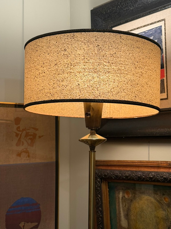 mid century modern floor lamp