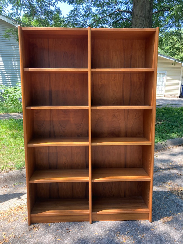 Danish teak bookcase