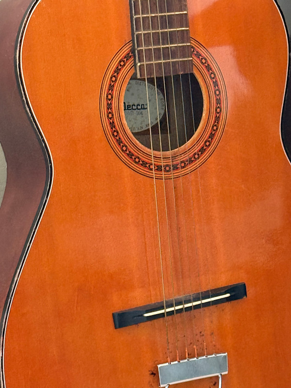 Decca vintage Japanese guitar