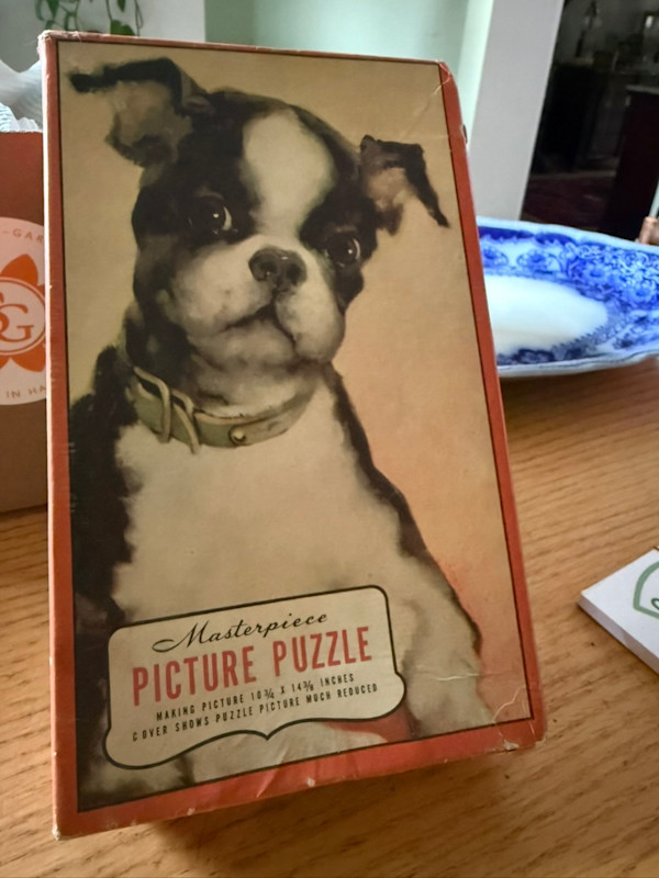 Boston terrier puzzle