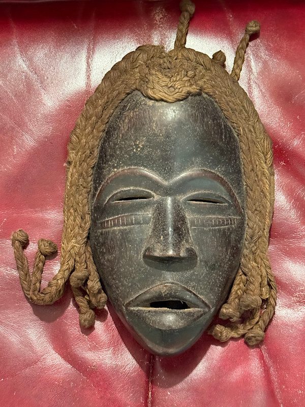Liberian carved African mask