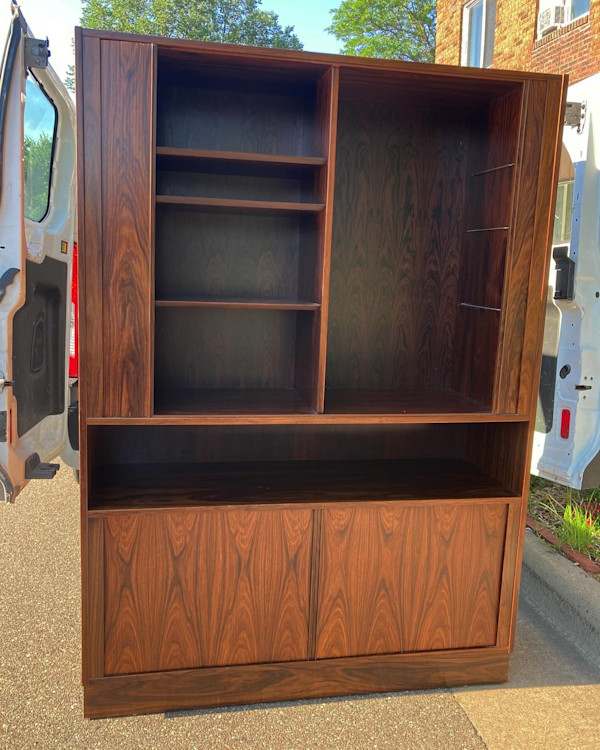 Rosewood Danish cabinet