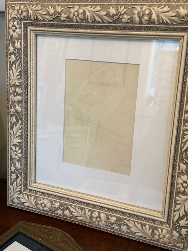 Rodin matted print #15