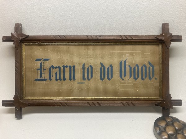 Learn to do Good motto