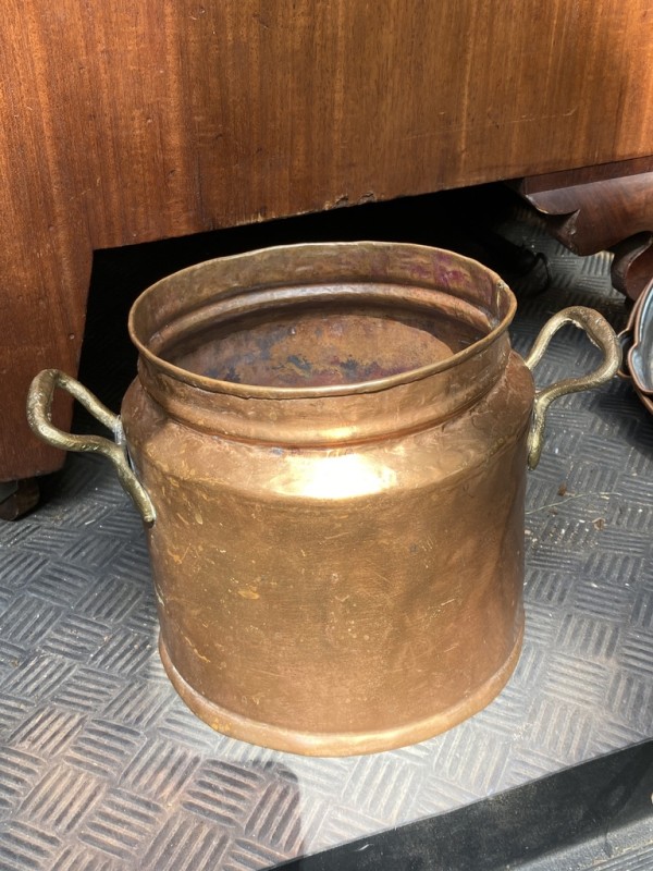 vintage copper kettle