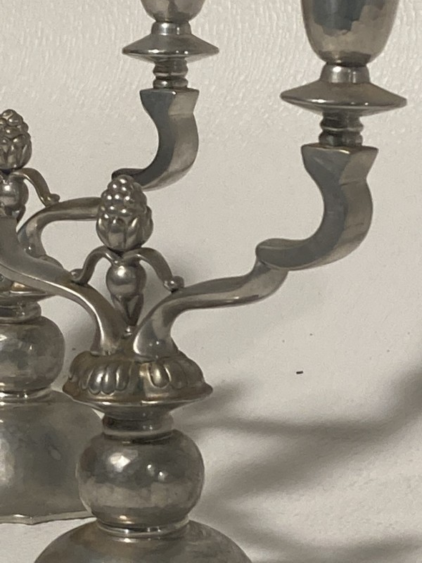 Just Andersen pewter candlesticks