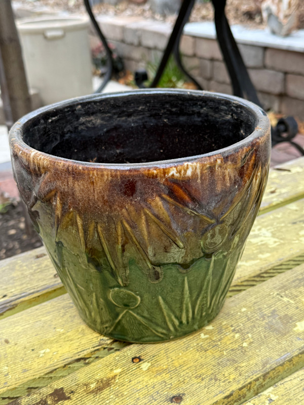 Medium McCoy pottery vase