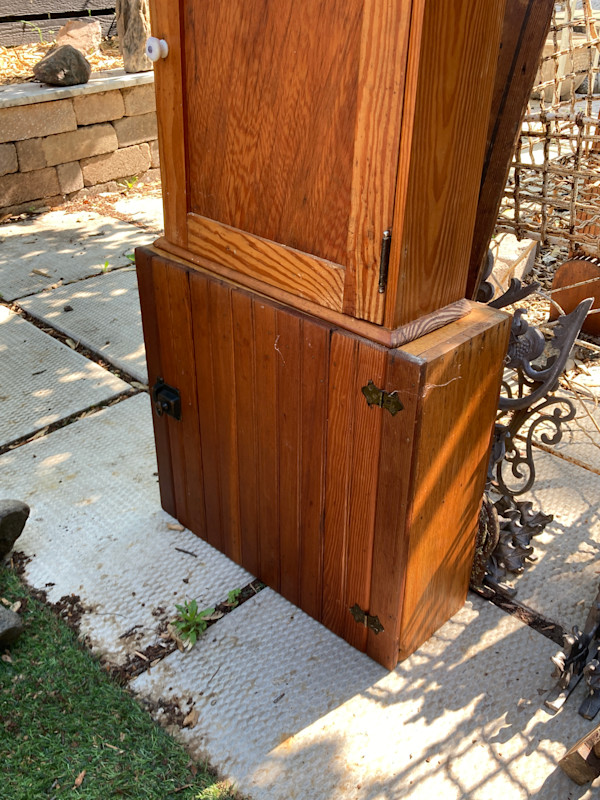primitive medicine cabinet