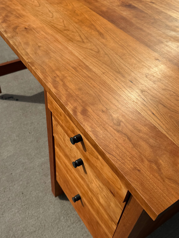Room and Board Linear cherry desk