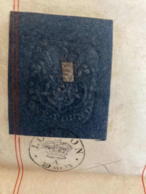 Vintage Vellum document ~ English Will 1906