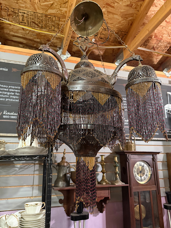 Large Moroccan light fixture