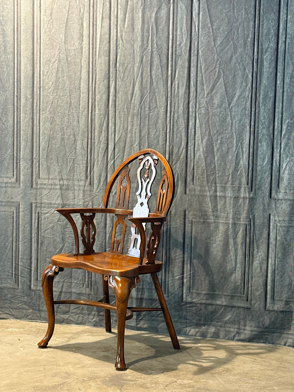 Pair of English Windsor chairs
