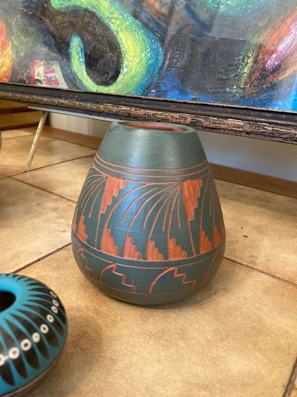 SOUTHWEST HAND MADE VASE