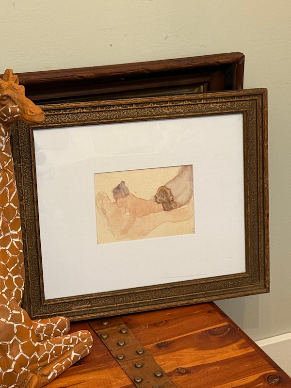 Rodin matted print #31