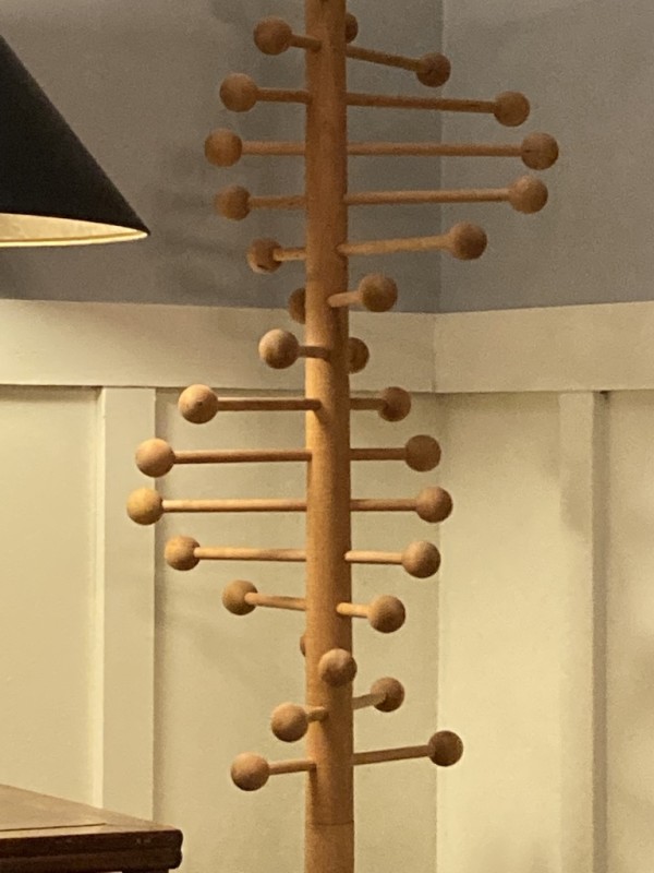Hand made modern DNA coat tree