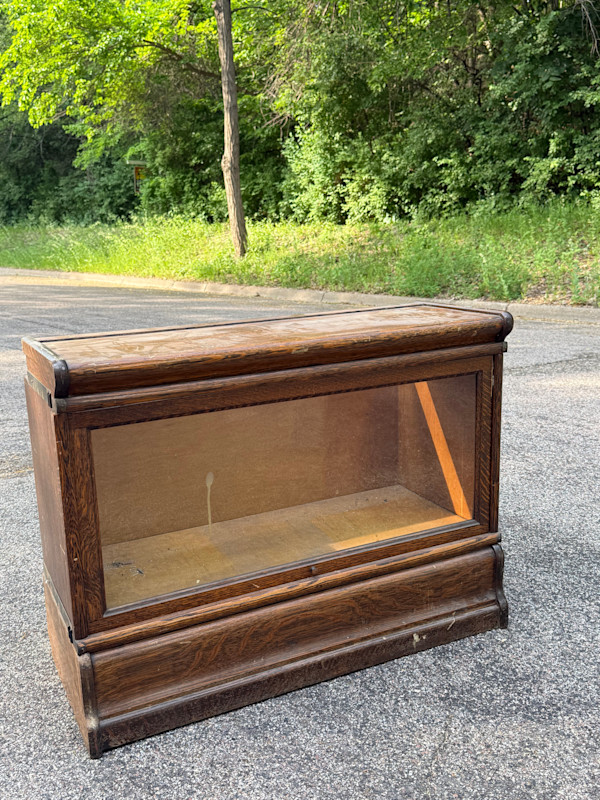 Globe Werneke oak bookcase