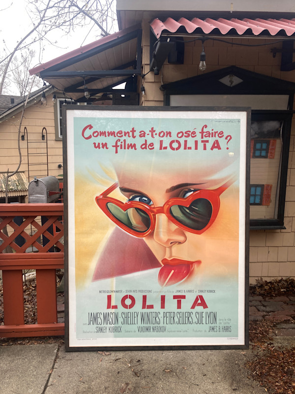 Large LOLITA French movie poster