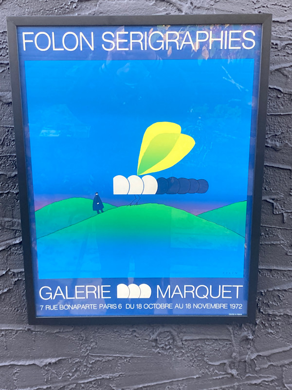 Folon Gallerie Marquet print