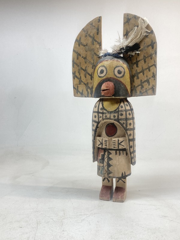 hand carved and decorated HOPI doll