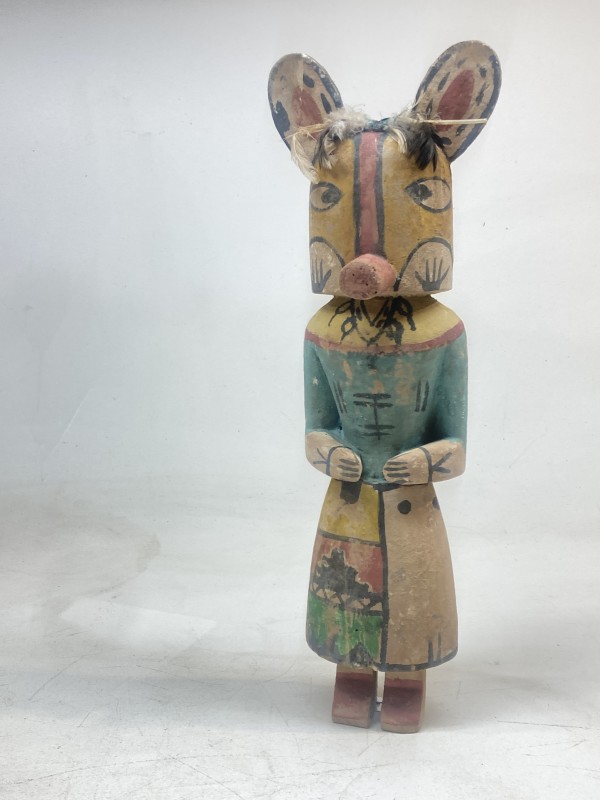 hand carved and decorated HOPI doll