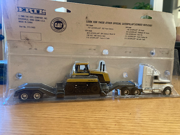 Ertl die cast toy truck