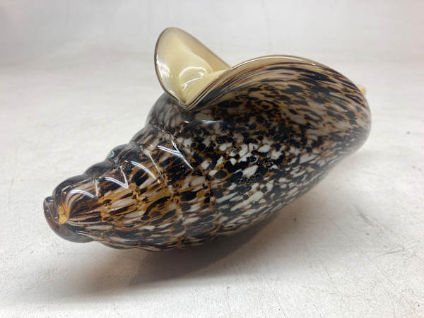 Murano art glass cornucopia