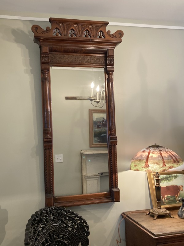 Victorian pier mirror