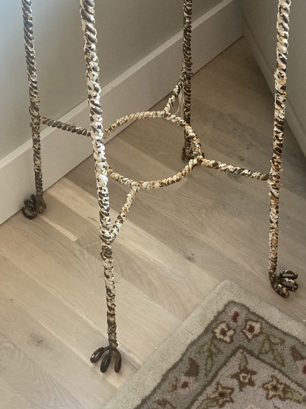 Turn of the century iron plant stand